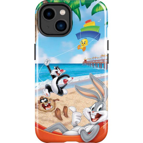 Looney Tunes Beach iPhone 15 Impact Case